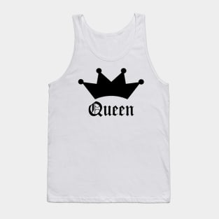 Queen with Crown Tank Top